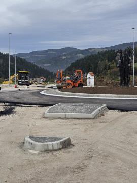 Izgradnja Krožišča Kotlje (4)